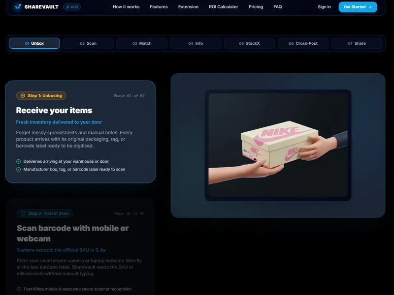 Herramienta de ShareVault
